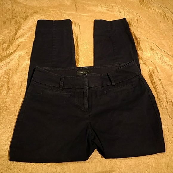 Ann Taylor Pants - Ann Taylor Womens 0 Navy Pants